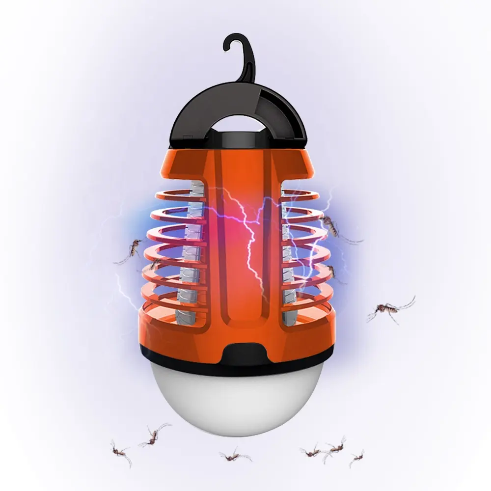 Cargador Micro USB 2 en <span class=keywords><strong>1</strong></span> químico no tóxico-fotocatalizador de insectos Led mosquito asesino de trampa de luz