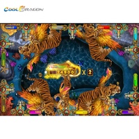 Strike Golden Fish Oyun Salonu 8 Oyunculu Balık Oyunu Masa Makinesi Balık Atma Yazılımı Cooldragon 110V/220V İngilizce Özelleştirilebilir