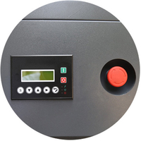 Hiross 7.5KW 10HP compresseur d'air 8bar nouveau 50L/100L 220V compresseur à vis sécheur d'air rotatif inclus prix bon marché à vendre