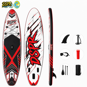 Planche de paddle gonflable portable OEM 320 cm tout usage en PVC double couche pour adultes avec trois ailerons pour les excursions sur eau calme - Product Image 6