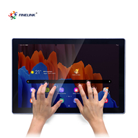 Usine directe 13.3 15.6 18.5 21.5 pouces industriel POS écran tactile panneau PC nouveau Android Windows pour kiosque libre-service