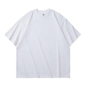 # KL0467, bianco <span class=keywords><strong>COL</strong></span>. Maglietta da uomo oversize promozionale in cotone 100% 340gsm - Product Image 1