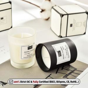 Velas Navideñas de Estilo Moderno, Velas de Lujo en Frascos de Vidrio, Juego de Regalo Empresarial, Velas Personalizadas, Regalos de Boda para Invitados - Product Image 2