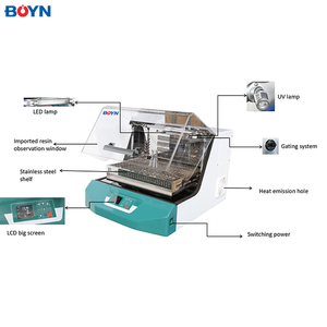Incubadora con Agitación y Control de Temperatura BNFS-50B, Agitador de Laboratorio con Pantalla LCD y Control Inteligente PID, Incubadora con Agitación BNFS-50B - Product Image 6