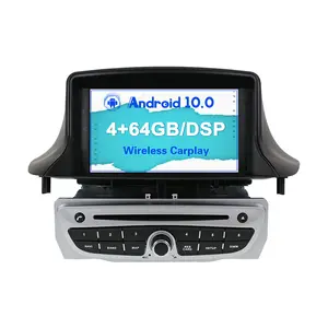 עבור רנו מגאן 3 Fluence 2009 - 2015 אנדרואיד רכב רדיו סטריאו DVD נגן מולטימדיה 2 דין Autoradio GPS Navi PX6 יחידה