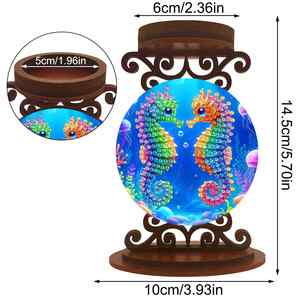 Kit de Manualidades DIY al por Mayor, Portavelas con Diseño de Jesucristo, Set de Arte con Diamantes, la Mejor Opción para Decoración del Hogar, Fácil para Principiantes y Niños - Product Image 6