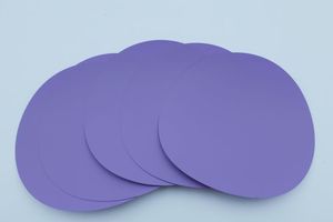 Disco de Pulido de Diamante para Fibra Óptica de Dureza Media 1um 3um 9m, Similar al Disco Abrasivo de Acabado 3M Hookit Purple Film 260L - Product Image 3