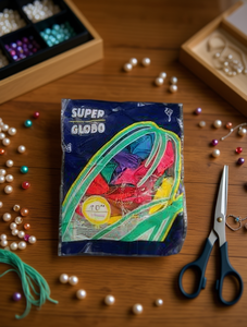 Assortimento di perle Super Globo da 10 pollici, perline in gomma multicolore per artigianato e creazione di gioielli - Product Image 2