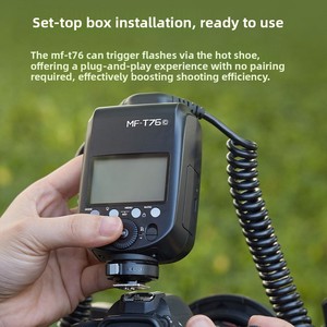 Godox MF-T76C/N/S Flash ad Anello Macro per Fotografia e Lavori Dentali - Compatibile con DSLR, Portatile, Esterno, TTL Automatico - Product Image 2