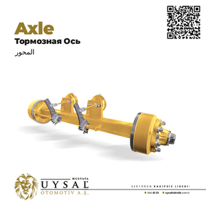 Eje de Remolque para Tractor de Servicio Pesado con Alta Productividad y 2 Años de Garantía - Product Image 2