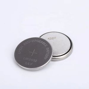 เซลล์เหรียญแบบชาร์จไฟได้ LIR2032แบตเตอรี่3.7V 45mAh จากโรงงาน - Product Image 4
