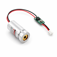 Module laser vert ZhonNa 532nm 35mW 3-5V, lampe de positionnement à spot en cuivre, diode laser, accessoires et composants d'émission de lumière de visée