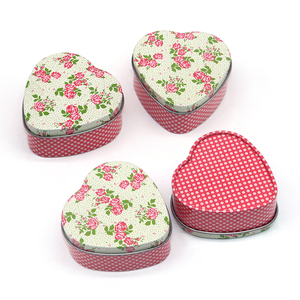 Caja de Metal de Hojalata en Forma de Corazón con Logotipo Personalizado OEM al por Mayor, Embalaje de Regalo de Dulces de Grado Alimenticio para Recuerdos de Boda o San Valentín - Product Image 4