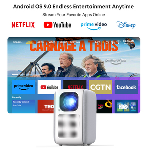 Meeckydow M16 1080P 700 Lumens Đầy Đủ HD Tự Động Tập Trung Ống Kính Android 9 4K Wifi BT Internnet <span class=keywords><strong>S</strong></span>ẵn <span class=keywords><strong>S</strong></span>àng <span class=keywords><strong>S</strong></span> OEM Máy Chiếu - Product Image 4