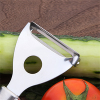 Éplucheur manuel en acier inoxydable pour fruits et légumes, couteau à éplucher, outil de dépecage, ustensile de cuisine