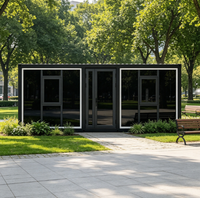 Maison conteneur modulaire, maison conteneur démontable, kiosque de parc, bureau de chantier, dortoir pour le personnel