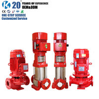 Pompe à eau centrifuge monophasée haute pression en acier inoxydable 380V personnalisable pour bâtiments commerciaux, sortie 100mm, 2000-10000