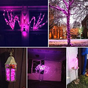 Guirlande lumineuse solaire LED en fil <span class=keywords><strong>de</strong></span> cuivre IP65, très vendue, pour décorations <span class=keywords><strong>de</strong></span> Noël en extérieur - Product Image 2