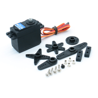 Moteur Servo Brushless DC Coreless JX PS-5509MG 55g 9kg pour Avions, Bateaux et Hélicoptères RC - Pièces de Jouets en Métal et Plastique