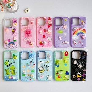 Popolare <span class=keywords><strong>di</strong></span> fabbrica 3D Stereoscopic foro TPU simpatico cartone animato figurina <span class=keywords><strong>di</strong></span> te custodie mobili <span class=keywords><strong>per</strong></span> <span class=keywords><strong>Iphone</strong></span> 16 Samsung A15 <span class=keywords><strong>Cover</strong></span> del telefono - Product Image 1