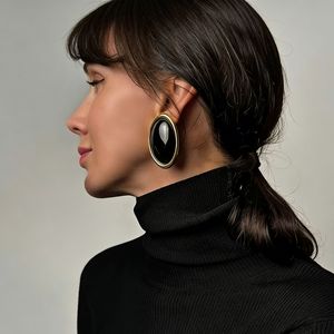 <span class=keywords><strong>Pendientes</strong></span> de Rubí Vintage, <span class=keywords><strong>Pendientes</strong></span> Ovalados Geométricos Grandes de Lujo, <span class=keywords><strong>Pendientes</strong></span> de Resina Roja para Mujer, Joyería para Fiestas y Bodas, Venta al Por Mayor - Product Image 2