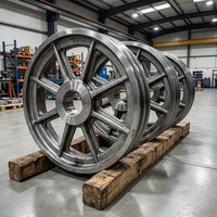 Poulie à câble en acier inoxydable forgé sur mesure, nouvelle conception d'usine, pour machines minières, grues et élévateurs