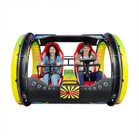 Nouveau Design de voiture roulante à deux joueurs, voiture électrique Le Bar, 360 degrés, voiture roulante heureuse