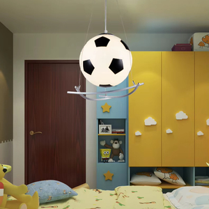 <span class=keywords><strong>Luminaire</strong></span> à suspension sur le thème du football JACKSUN pour <span class=keywords><strong>chambre</strong></span> d'enfant Lustre chic pour <span class=keywords><strong>chambre</strong></span> d'enfant - Product Image 2