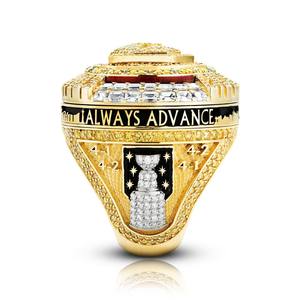 Anello del Campionato dei Cavaliers di Las Vegas <span class=keywords><strong>2023</strong></span>, Anello Geometrico in Lega Dorata, Cappuccio Utilizzabile Come Ciondolo per Collana alla Moda - Product Image 5