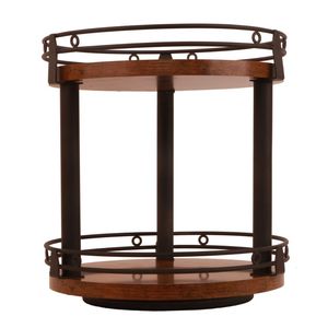 Vente en gros présentoir à pain de cuisine rotatif solution de rangement d'angle de comptoir pour les étagères à snacks et desserts à plusieurs niveaux - Product Image 4