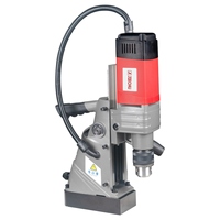 Perceuse magnétique portable FY-18RE à vitesse variable et fonction d'inversion, capacité de perçage à spirale de 18 mm, machine de perçage à noyau magnétique