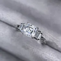 Bague en argent sterling 925 MuShan Designer Jewelry, moissanite VVS, bague de la Saint-Valentin pour sœur, plaqué or 18 carats, bijoux brevetés MST