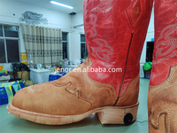 Bottes gonflables géantes de forme personnalisée avec ballons à chaussures gonflables légers pour la publicité