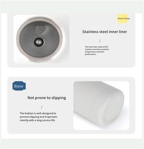 Custom Logo Corporate Gift Sports Design Vacuum Insulated Stainless Steel Water <b>Bottle</b> with Handle Lid Soft Touch Thermal Flask - Product Image 3