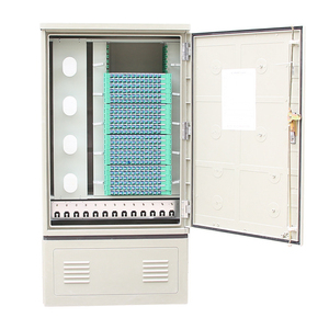 288 Core POE <strong>TCP</strong> GSM GPRS FC Wall-mounted Outdoor Fiber Optic Cross Connect Cabinet - Product Image 4