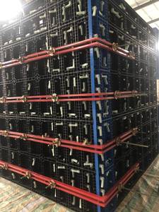 Kaixuan-sistema de construcción prefabricado de hormigón, marco de plástico reciclado, PVC, ligero, reutilizable, con cupón, 001 - Product Image 6