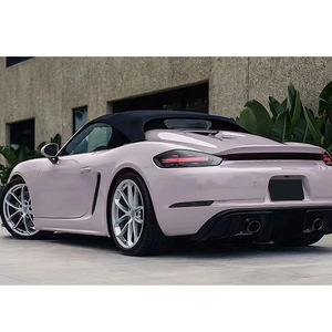 Venta al por mayor PET TPU vinilo fundido niebla gris púrpura coche envoltura vinilo 1.52X1 8M/5X60FT un rollo completo directo de fábrica pegatinas para coche - Product Image 3