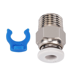 Connecteur pneumatique rapide Qipang, filetage M10, en acier inoxydable, accessoire pour imprimante 3D - Product Image 4