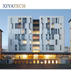 XIYATECH design Soundproofing one way vision for glass curtain wall