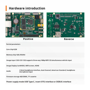 Aggloméré Ginkgo Gt6700 Canmv K230 <span class=keywords><strong>Kit</strong></span> de carte de développement Ai Intelligence artificielle Gt6700 Ai Vision Recognition 1g Lpddr4 - Product Image 3