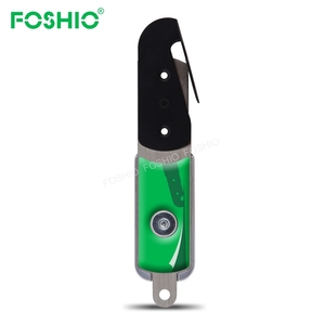 Hoàn Toàn Kim Loại Xử Lý Bìa Mềm Cắt Máy Tước Với Lớp Phủ PTFE Vinyl Cutter <span class=keywords><strong>Knife</strong></span> Đối Với Xe Ô Tô Gói - Product Image 2