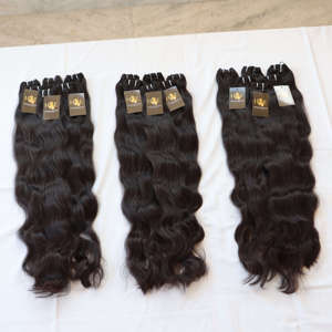 Venta al por mayor de la cutícula de Camboya alineados Virgen HD Peluca de Encaje Suelto Profundo Onda Natural Estilo Bodywave Paquetes de Cabello Humano Indio - Product Image 1