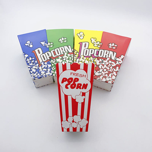Cajas de Papel Personalizadas para Papas Fritas y Palomitas, Mini Contenedores de Papel para Palomitas, Dulces, Galletas, Hamburguesas, Cine, Carnaval, Fiestas - Product Image 5