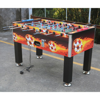 Table de football de style pièce de monnaie personnalisée de 53 ''Gameplay et divertissement améliorés pour les amateurs de football