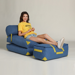 Drops hipping Floor Rec lining Japanisches <span class=keywords><strong>Futon</strong></span>-Schlafs ofa Moderne Möbel Klappbares verstellbares gepolstertes Klapp sofa - Product Image 5