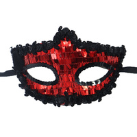 Masque de princesse haut de gamme pour fête d'anniversaire, masque de maquillage, masque de bal, masque demi-visage orné de fleurs et de strass