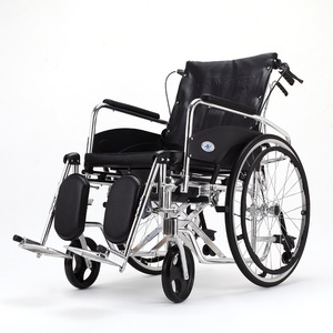 Silla de ruedas reclinable Kaiyang con respaldo alto, de aleación de aluminio, ligera, plegable y con función de inodoro para ancianos y discapacitados. - Product Image 4