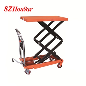 Plataforma Elevadora de Tijera Móvil para Almacén de 350 kg y 1.3 m, Modelo PTS350 - Product Image 3