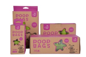 Private Label Factory Bio Based PE ASTM D6866 Pet Waste <b>Bags</b> Easy Tear Strong <b>Bags</b> for Wholesale Custom Logo Color Pack - Product Image 4
