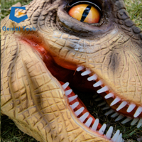 Costume d'Halloween JN-Z23J25 Animatronic tenant le modèle de dinosaure marionnette à main de dinosaure populaire